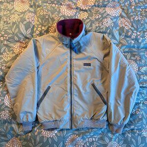 RARE Vintage 80s Patagonia Bomber Jacket Cordura & Synchilla Men's S
